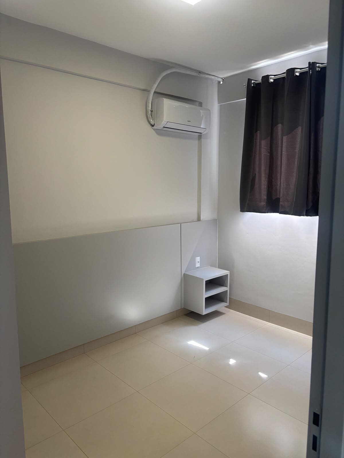 Quarto com ar-condicionado